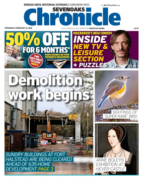 Cover of Sevenoaks Chronicle