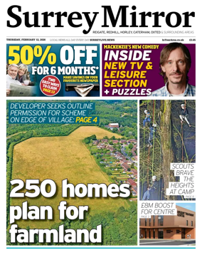 Cover of Surrey Mirror