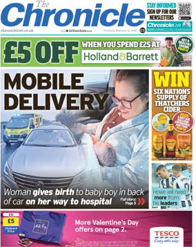 Cover of The Chronicle (UK)