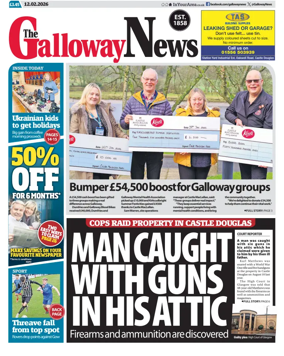 Cover of The Galloway News