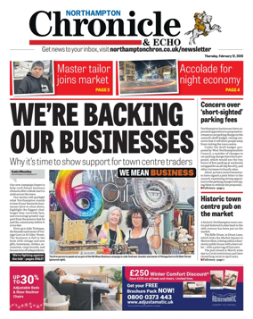 Cover of The Northampton Chronicle and Echo