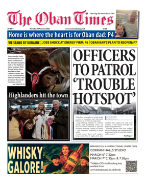 Cover of The Oban Times