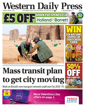 Cover of Western Daily Press