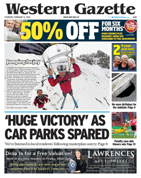 Cover of Western Gazette