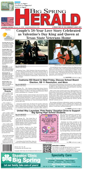 Cover of Big Spring Herald