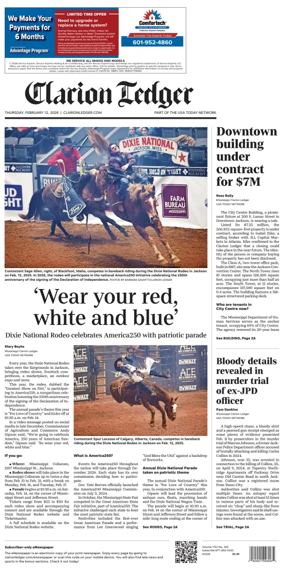 Cover of Clarion Ledger