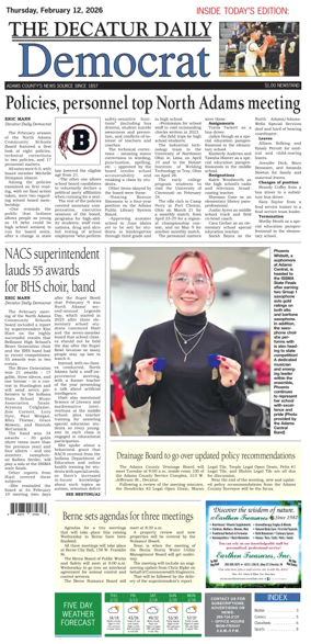 Cover of The Decatur Daily Democrat