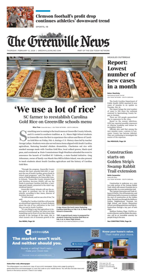 Cover of The Greenville News