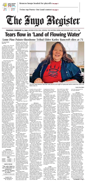 Cover of Inyo Register