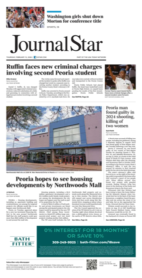 Cover of Journal Star (Peoria)
