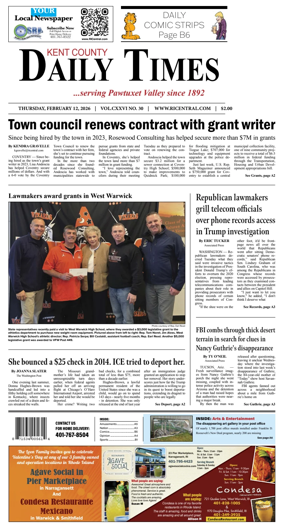 Cover of Kent County Daily Times