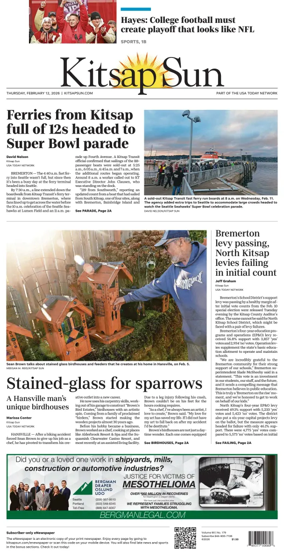 Cover of Kitsap Sun