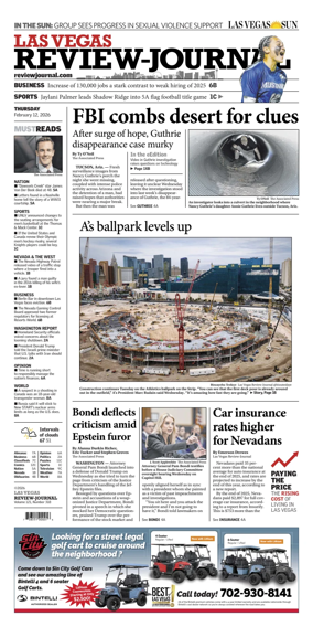 Cover of Las Vegas Review-Journal