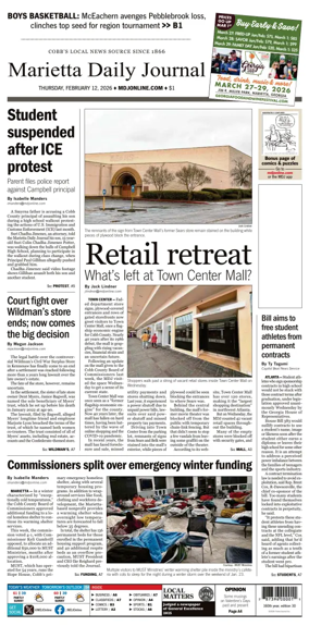 Cover of Marietta Daily Journal