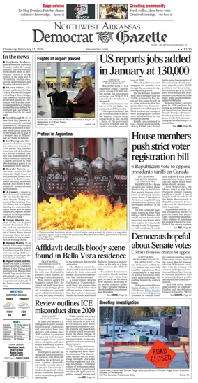 Cover of Northwest Arkansas Democrat-Gazette