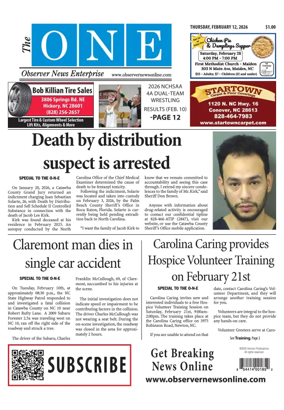 Cover of Observer News Enterprise