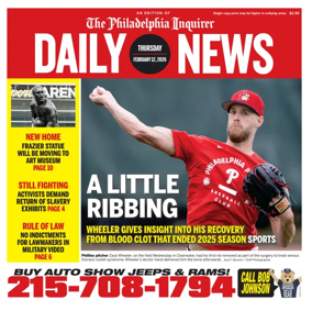 Cover of Philadelphia Daily News