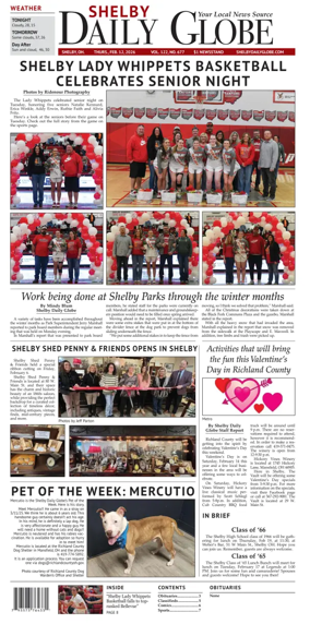 Cover of Shelby Daily Globe