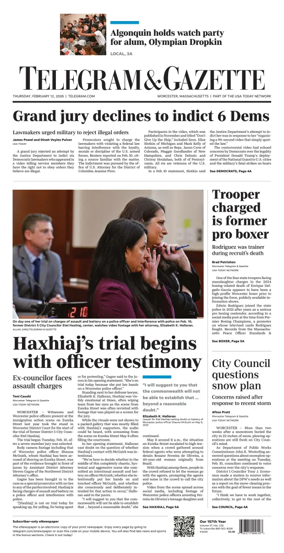 Cover of Telegram & Gazette