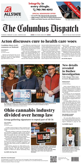 Cover of The Columbus Dispatch
