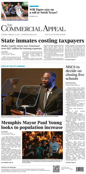 Cover of The Commercial Appeal