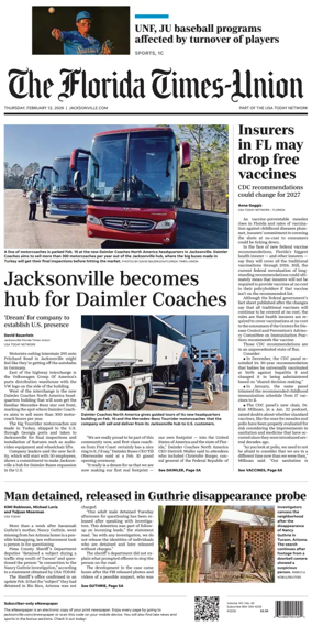 Cover of The Florida Times-Union