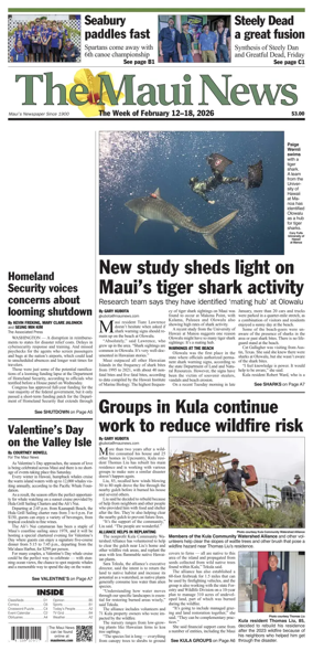 Cover of The Maui News