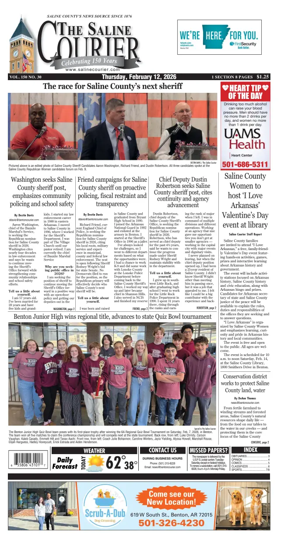 Cover of The Saline Courier