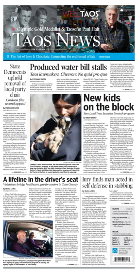 Cover of The Taos News