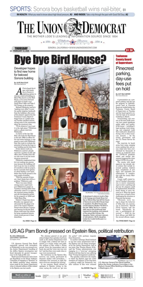 Cover of The Union Democrat