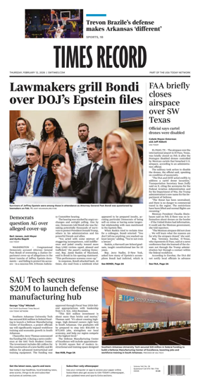 Cover of Times Record (Ft. Smith Southwest)