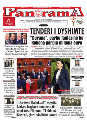 Cover of Panorama (Albania)