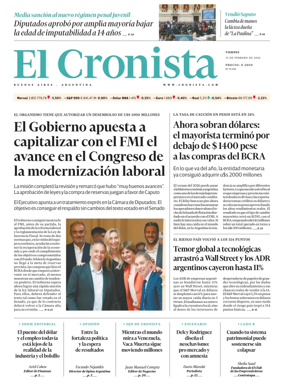 Cover of El Cronista