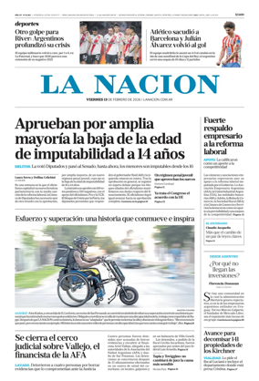 Cover of La Nacion