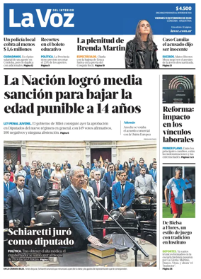 Cover of La Voz del Interior