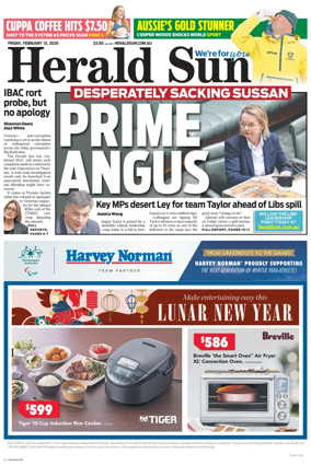 Cover of Herald Sun