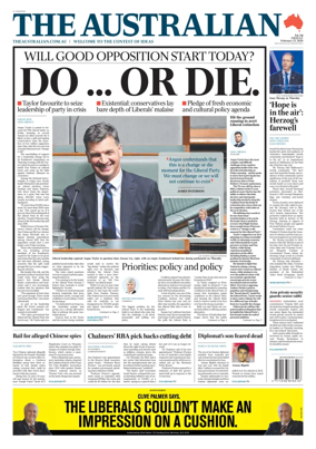 Cover of The Australian