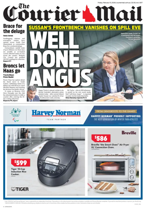 Cover of The Courier-Mail
