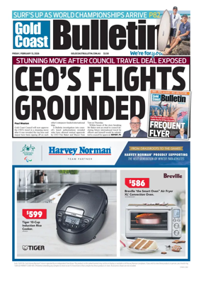 Cover of The Gold Coast Bulletin