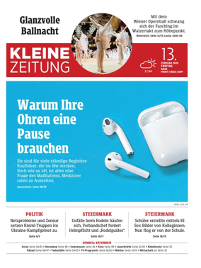 Cover of Kleine Zeitung Steiermark