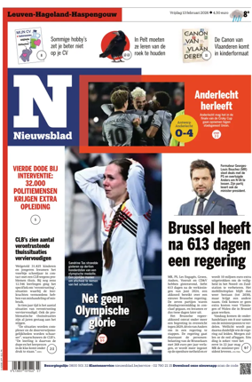 Cover of Het Nieuwsblad
