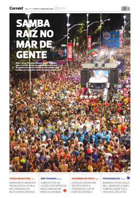 Cover of Correio da Bahia