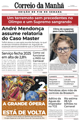 Cover of Jornal Correio da Manha