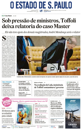 Cover of O Estado de S. Paulo