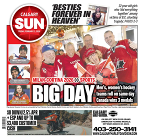 Cover of Calgary Sun