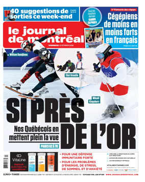 Cover of Le Journal de Montreal