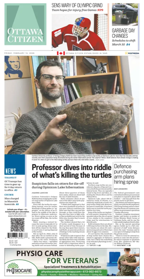 Cover of Ottawa Citizen