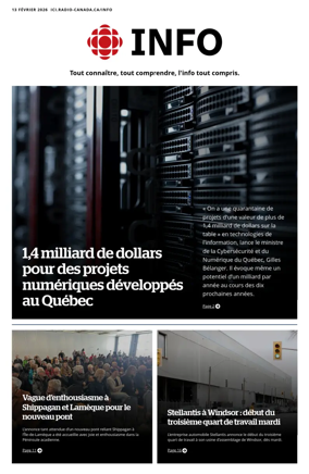 Cover of Radio-Canada Info