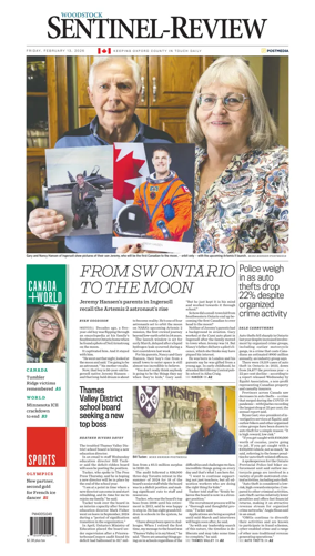 Cover of Sentinel-Review (Woodstock)