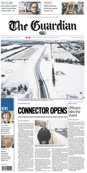Cover of The Guardian (Charlottetown)